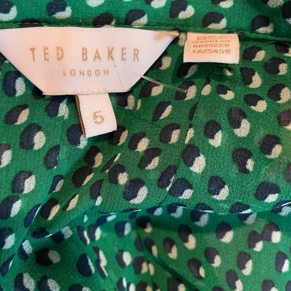 tom Baker green sheer cover up - Picture 6 of 10